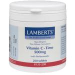 VITAMIN C-TIME 500 MG 250 TABS. TIME RELEASE WITH BIOFLAVONOIDS 